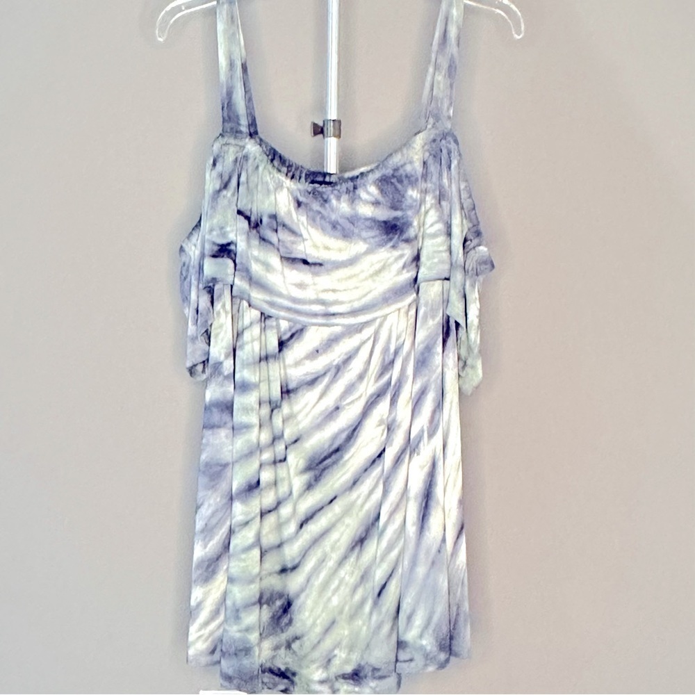 Lane Bryant Cold Shoulder Ruffle Top - Picture 4 of 7